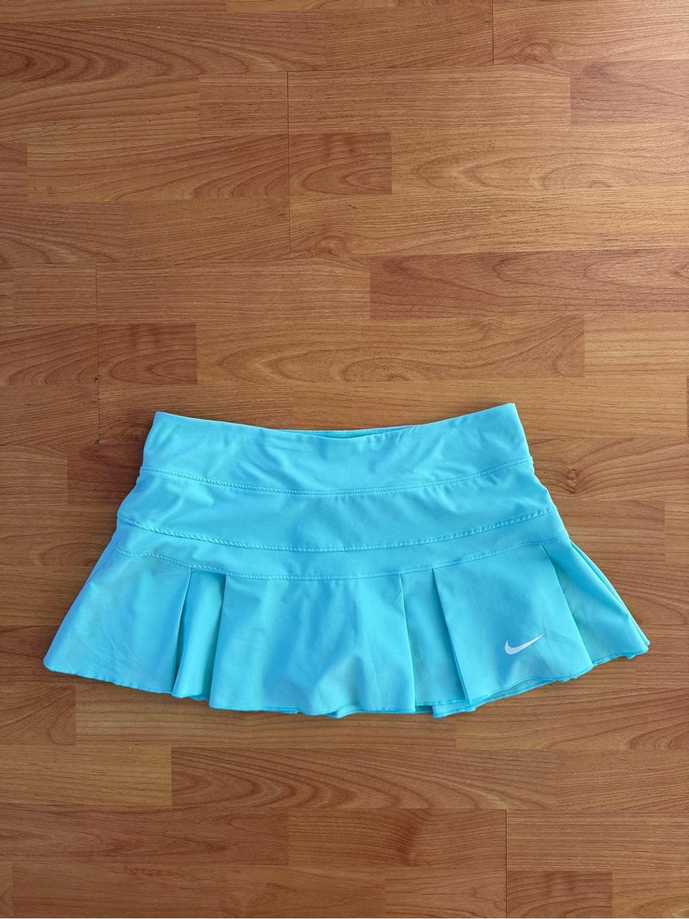 Nike Women's Aqua Blue Pleated Tennis Skirt